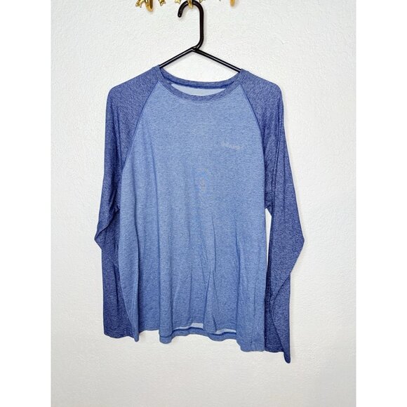 Columbia Men's Omni-Wick Thistletown Park Raglan Shirt XL Blue 2A - Picture 1 of 7